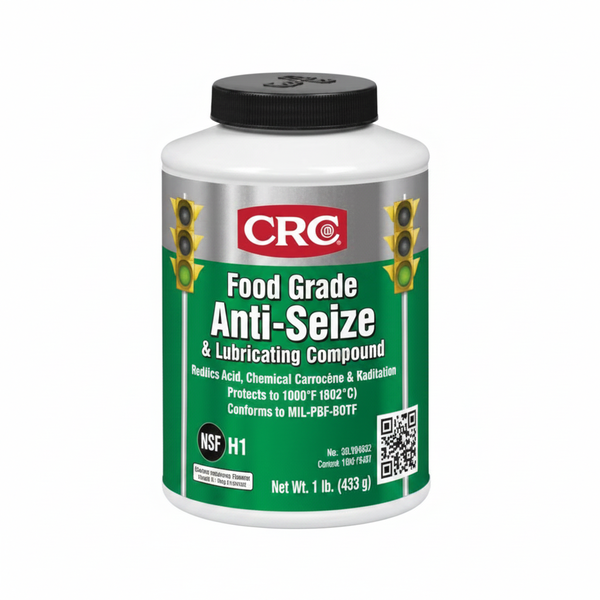 CRC Food Grade Anti-Seize Lubricating Compound 8 oz - NSF H1 Registered