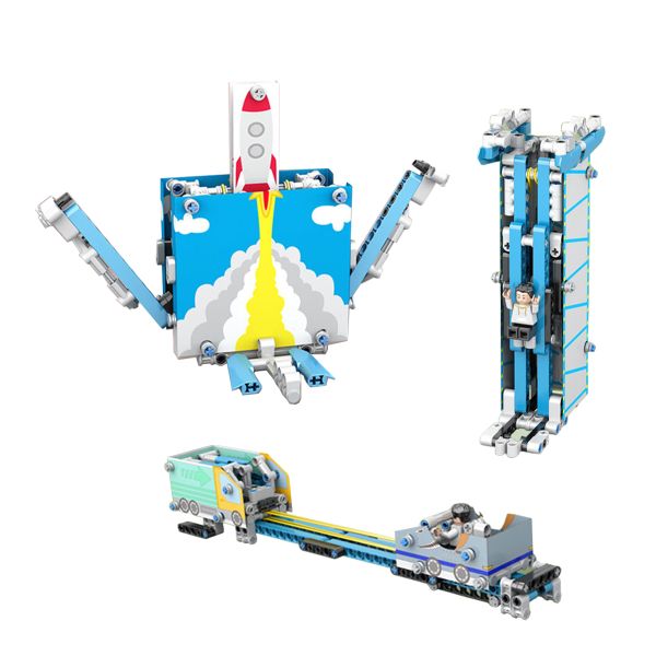 DIY-Steam Building Blocks Set