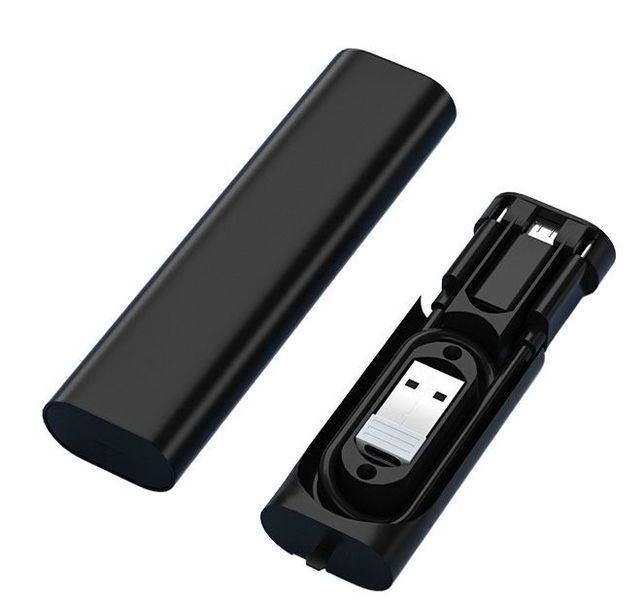 5 in 1 Multi Charging Data Cable Set Adapter USB C to USB-C/lightning/Micro