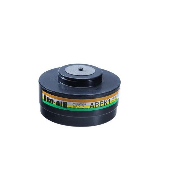 Dromex - ABEK1 Double Uni-fit Filter - Set of 2 - All Gases