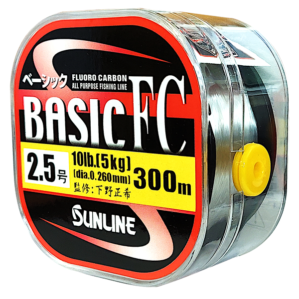 Sunline Basic Fluorocarbon Line 300m (10Lb) (Clear)