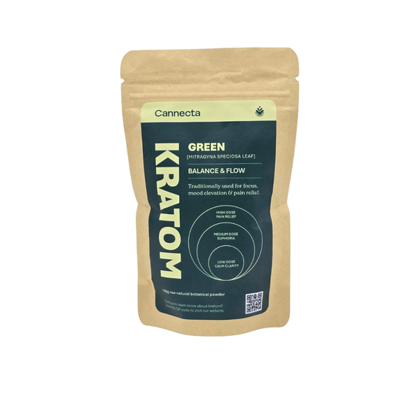 Green Kratom - 100 g Powder - Focus, Mood Elevation, Pain Relief