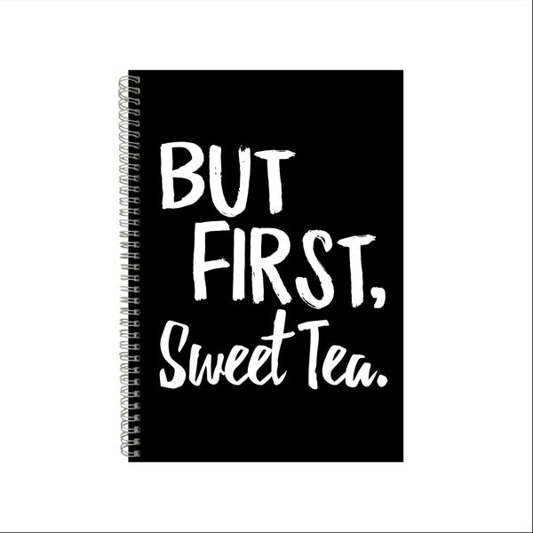Sweet Tea Wire Bound Notebook Gift Idea Writing Books A4 Notepad