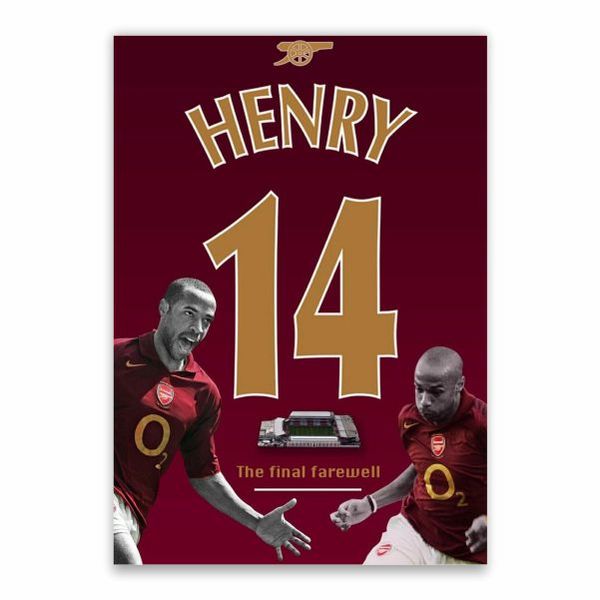Henry 14 Highbury Farewell Poster - A1