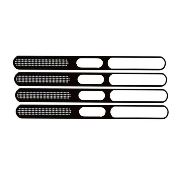 4Pcs Metal Dustproof Net Stickers Compatible with Samsung Galaxy S25 Ultra