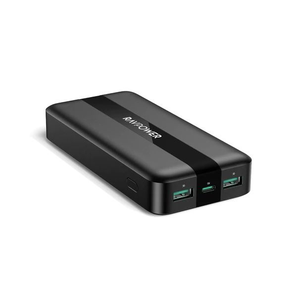 RAVpower 20000mAh USB-C Super Fast Charging PD3.0 Powerbank 20W - RP-PB235