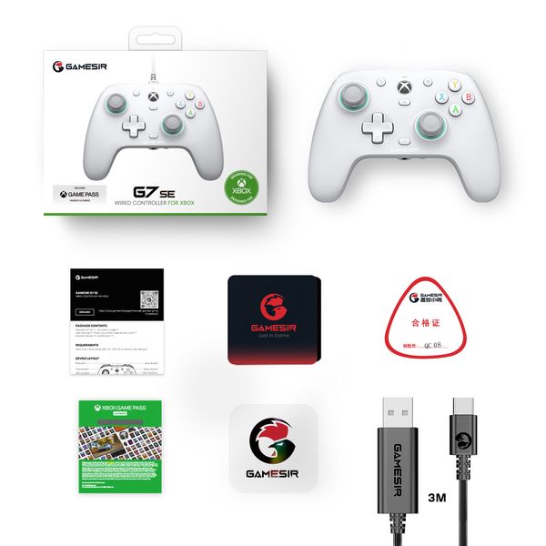 GameSir G7 SE Blue - Licensed Xbox Wired Controller
