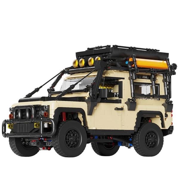 Jie Star Classic Off-Road 4x4 Defender Camper (2766 Pieces) - 34.3cm Long