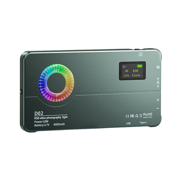 Full Color Small Panel Light Led Full-Color Rgb Fill Light Lamp
