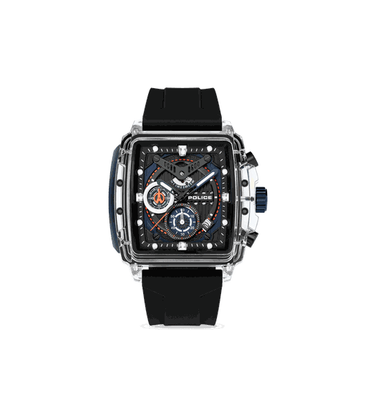 Police Men Rubber Analogue PEWGO0052401