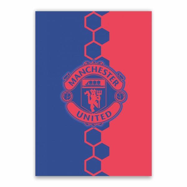 Man United Logo Decorative Poster - A1