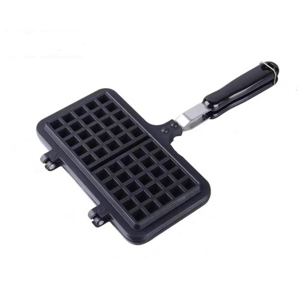 Double-Sided Bakelite Handle Non-Stick Sandwich Maker