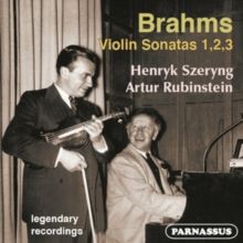 Brahms: Violin Sonatas 1, 2, 3 (CD / Album)