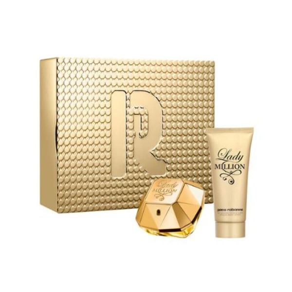 Paco Rabanne Lady Million Eau de Parfum &amp; Body Lotion Set