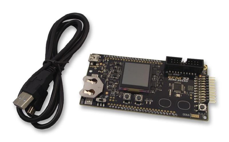 Silicon Labs (EFM32ZG-STK3200) Development Kit, EFM32™ Zero Gecko MCU