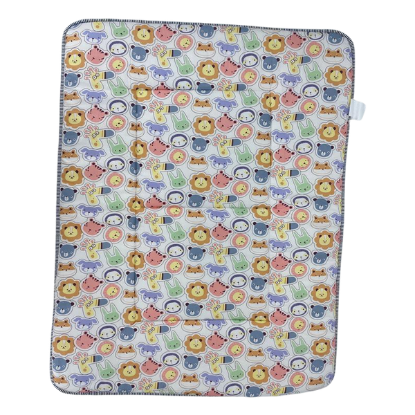Multipurpose Baby Mattress PP-5 Animal White