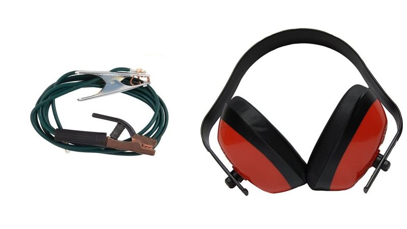 Welding Cable And Safety Earmuffs