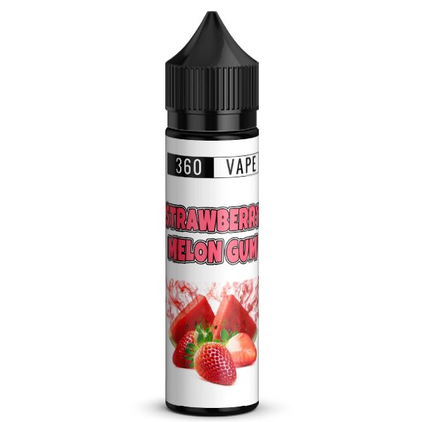 Vape Juice 6mg Strawberry Melon Gum 60ml - 360 Vape