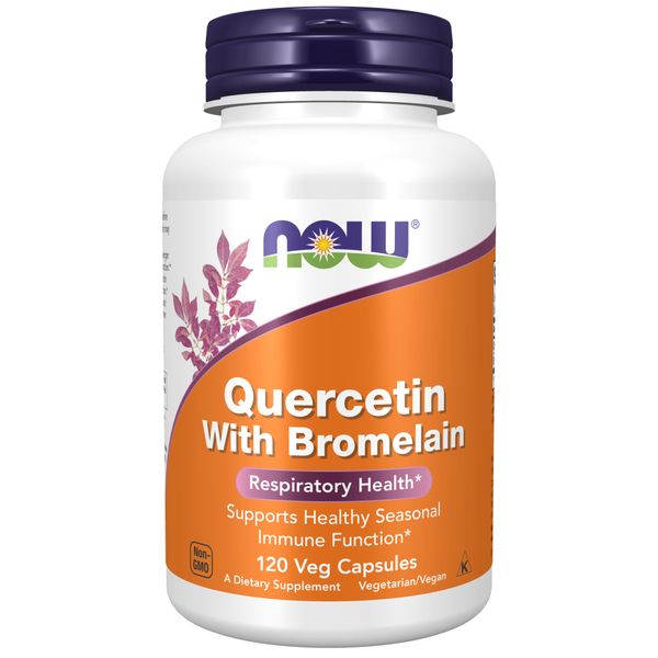NOW Foods Quercetin With Bromelain - 120 Caps