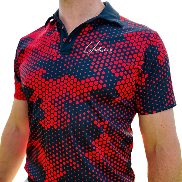 UnderPar Honeycomb Golf Polo
