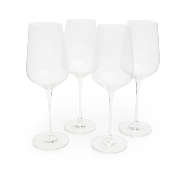 George &amp; Mason - Soho Crystal Wine Glasses 560ml - Set of 4