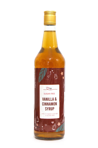 The Sip Store - Sugar-free Vanilla &amp; Cinnamon Coffee Syrup 750ml