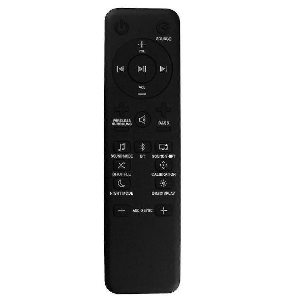 Remote for Soundbar BAR/2.1/3.1/5.1 Compatible with JBL BAR 21BLKAS