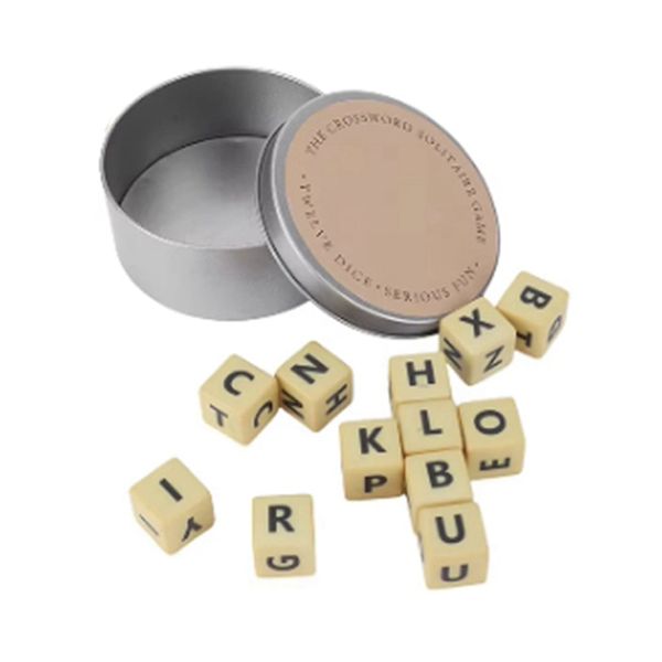 the Crossword Game Multi Functional Dice Letter Collage Travel a