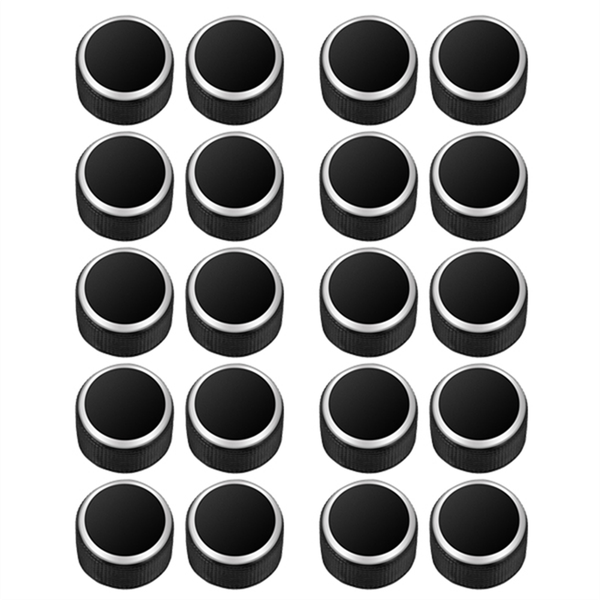 10 Pairs Rear Radio Audio Volume Control Knob Compatible with Chevrolet