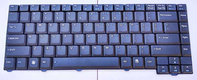 Keyboard compatible with ASUS F3 F3E