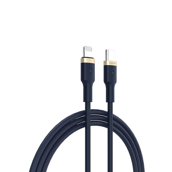 GOLF GC-71P 20W PD Quick Charge Cable Nylon Braided 1m