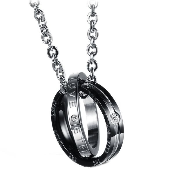 Eternal Love Couples Necklace for Him