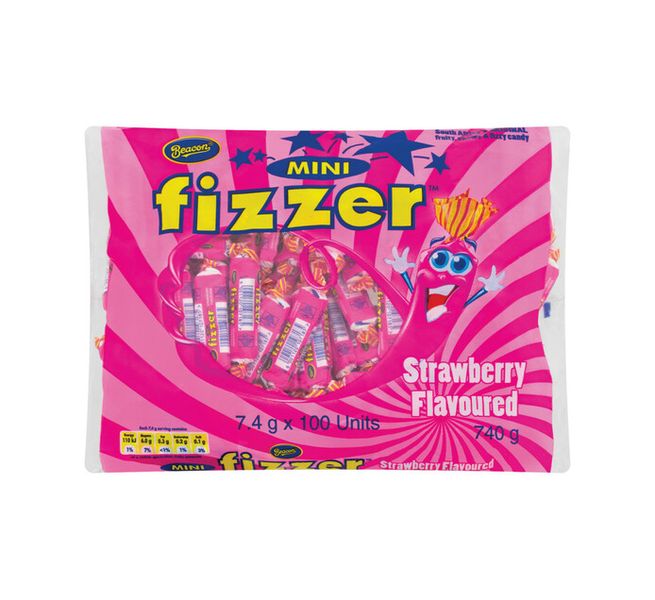 Mini Strawberry Fizzers (100's)