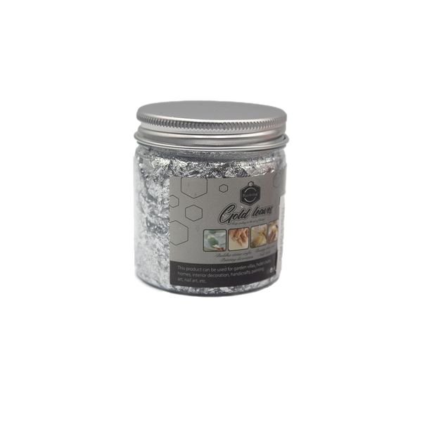 Silver Metallic Foil Flakes
