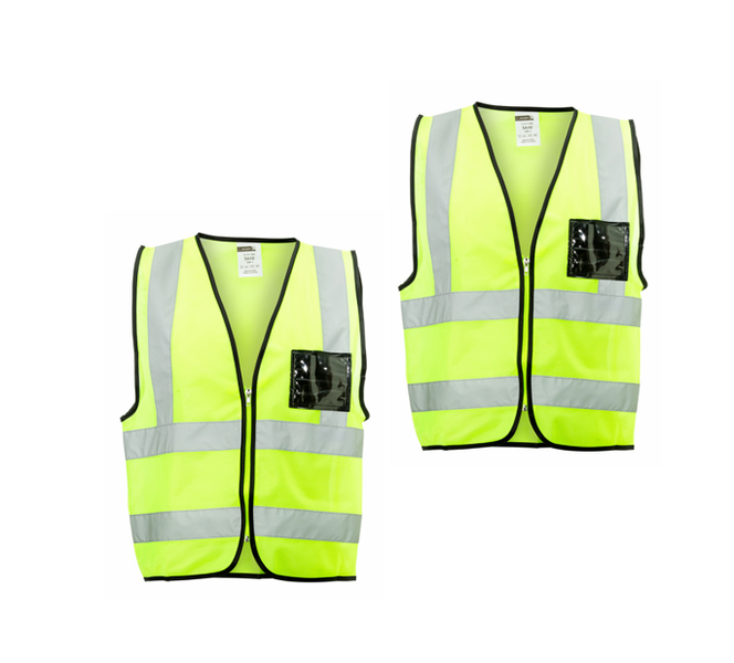 Passion High Visibility Reflective Vest - 2 Pack