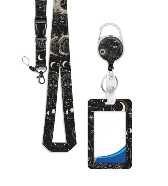 ID Badge Holder With Lanyard And Retractable Badge Reel Clip, For Teacher