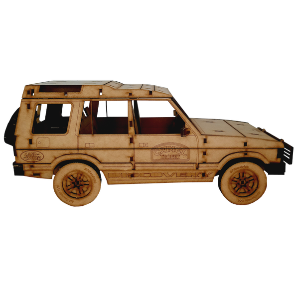 Land Rover Discovery 3D Puzzle Wooden 3D Model
