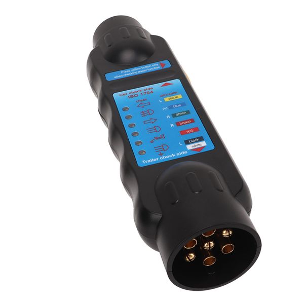 12V 7 - pin Trailer Towing Lights Tester