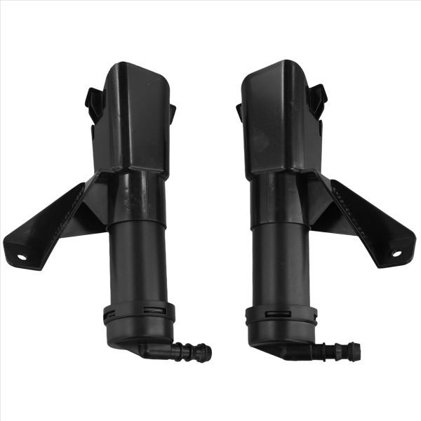 1Pair Car Front Headlight Washer Nozzle Jet Compatible with Nissan