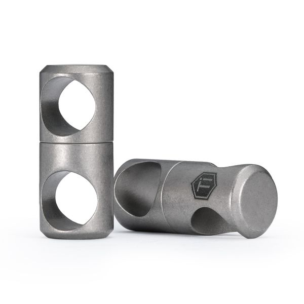 Titanium Alloy EDC Swivel Keychain Connector (x2)