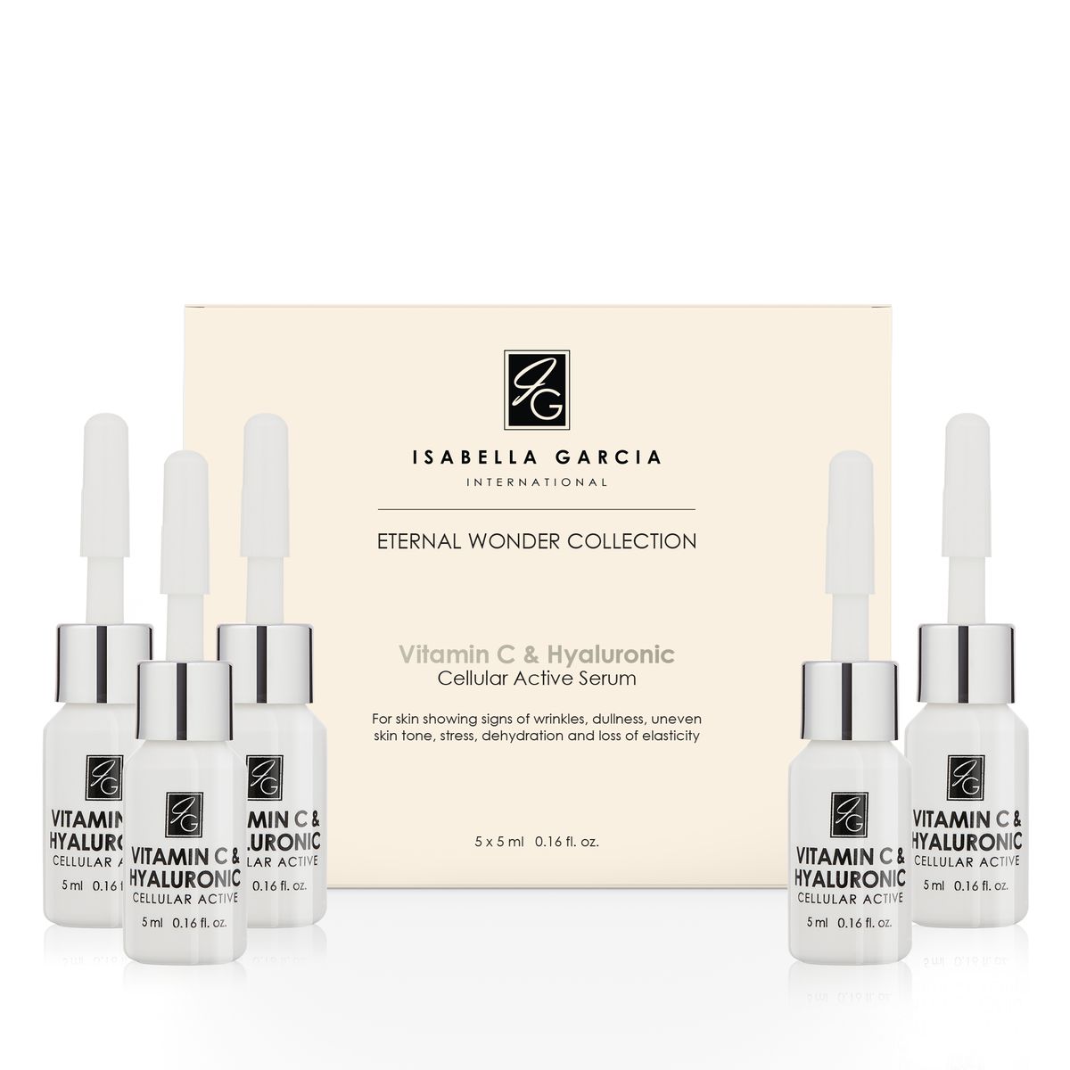 Isabella Garcia Vitamin C & Hyaluronic Cellular Active Serum 25ml Shop Today. Get it
