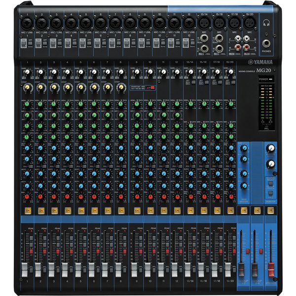 Yamaha MG20 Analogue 20-Input Mixing Console