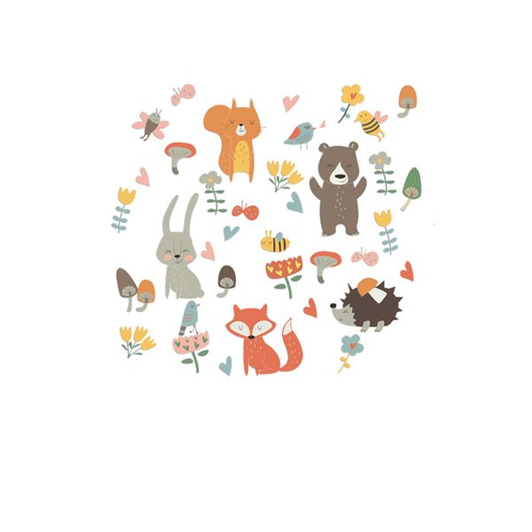 iKids Wall Decal | Animal Day
