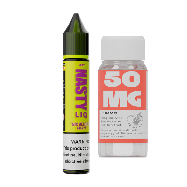 Nasty Liq Mix Berries Grape 50mg 30ml Longfill Kit