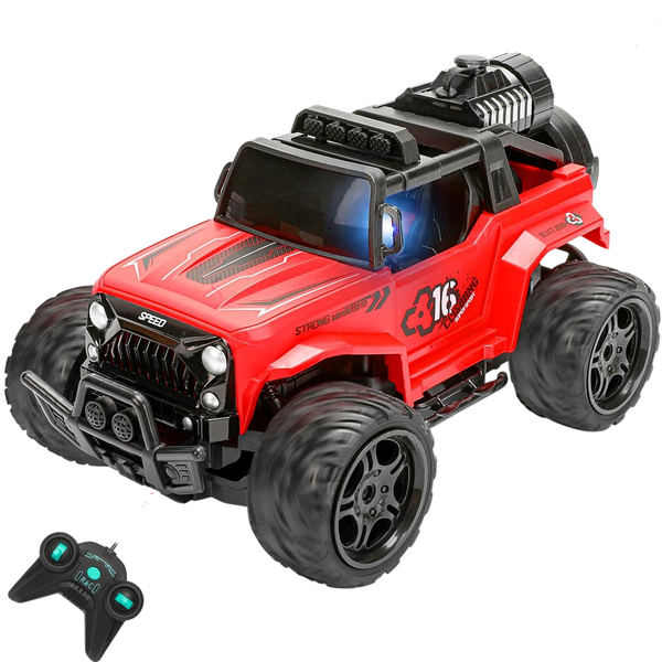 Remote Control Climb Jeep With Steam and Lights