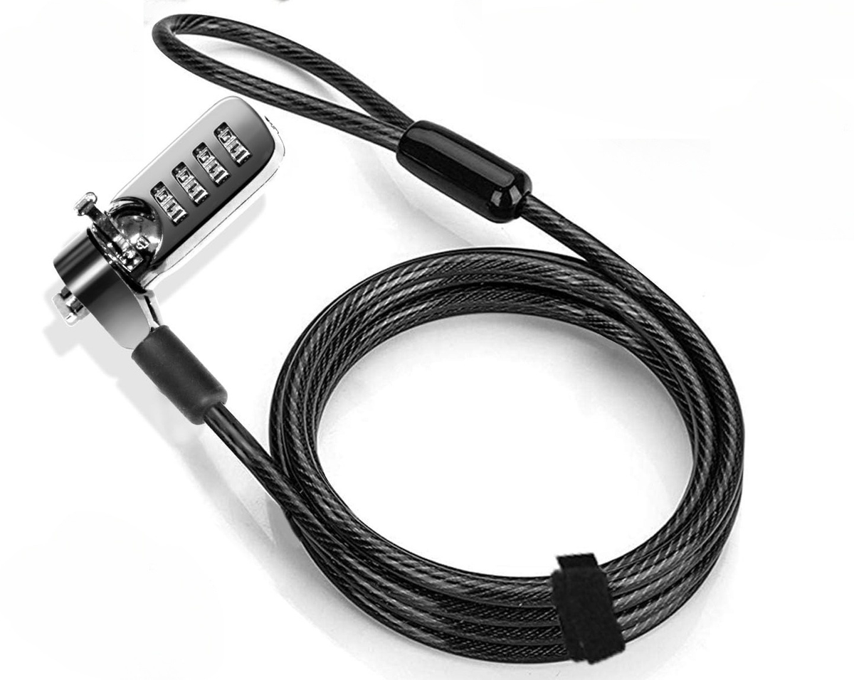 Aazon.co: Coputer Laptop Cable Lock • Slot Plate 6.23ft Cable • Security Coputer Cobination