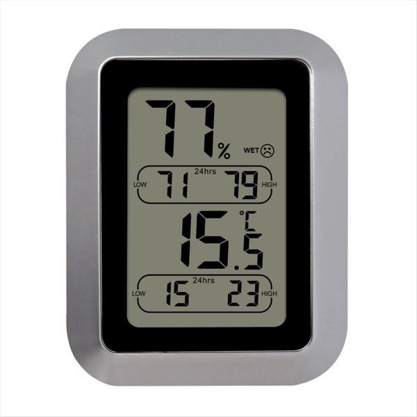Home Hydrothermograph Digital Temperature and Humidity Compatible with None