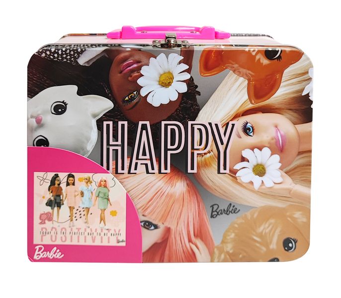 Barbie Puzzles In A Tin