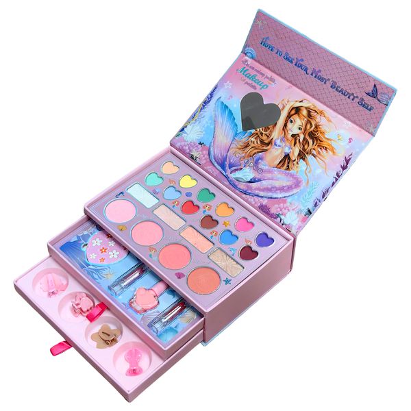 42piece Girls Makeup Kit Kids Eyeshadow Palette Lipstick Cosmetic Toy Gift