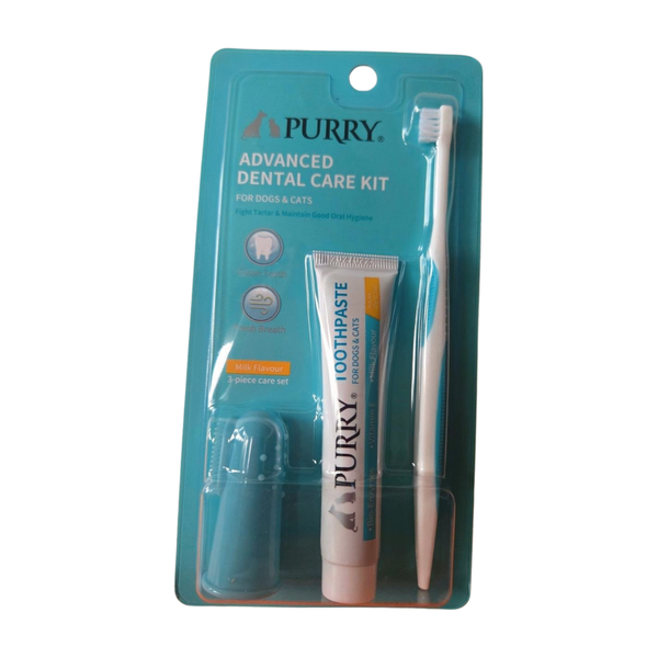 Advanced Dental Care Kit 3 Piece Care Set (Purry)